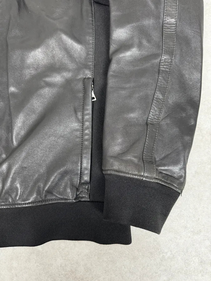 AW2009 Prada Hybrid Leather Premium Jacket QcgaDdl 8
