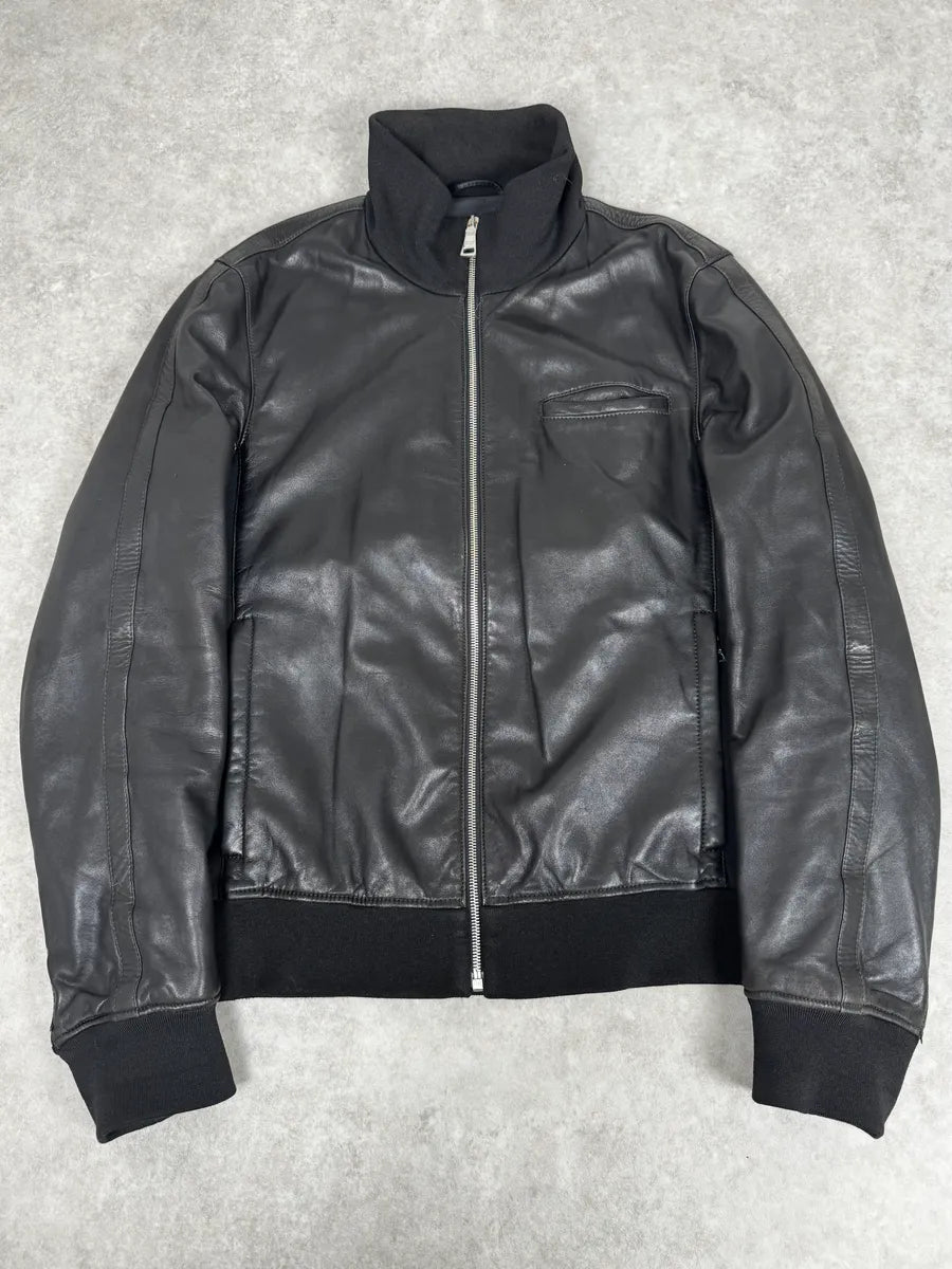 AW2009 Prada Hybrid Leather Premium Jacket QcgaDdl 0