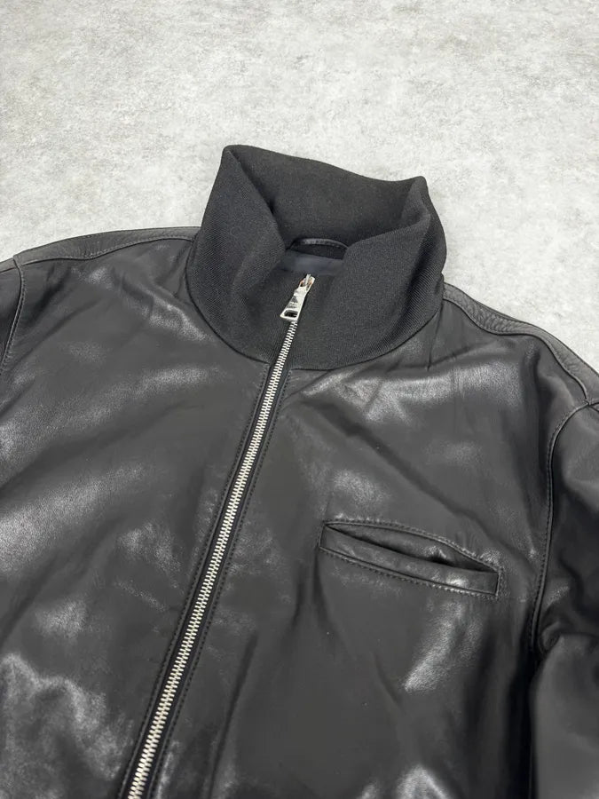 AW2009 Prada Hybrid Leather Premium Jacket QcgaDdl 4