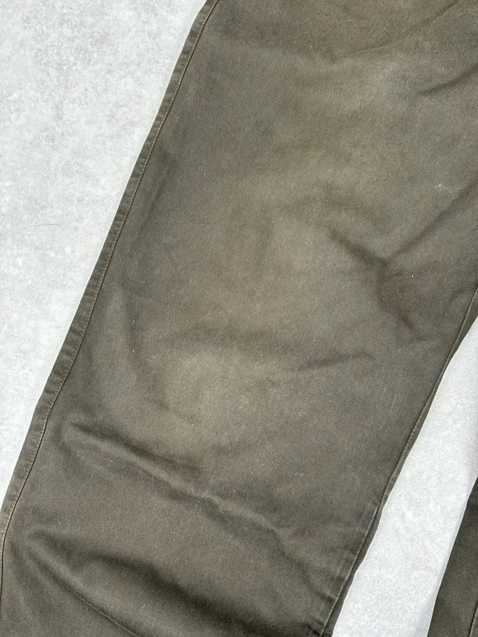2000s Prada Khaki Green Cozy Pants DtrZmSk 8