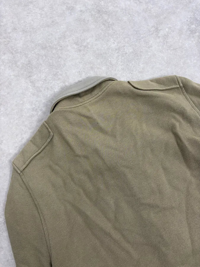 2000s Prada Olive Green Cozy Zip-Up Jacket RExaKav 8