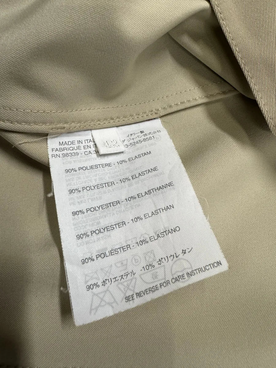 2000s Prada Light Beige Buttoned Classy Jacket FnIOvmW 3