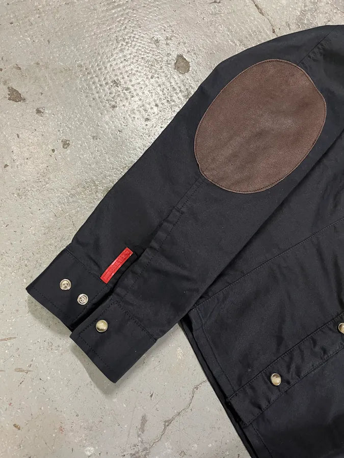 2000s Prada Light Black Buttoned Jacket (S/M) lgAwzYd 5