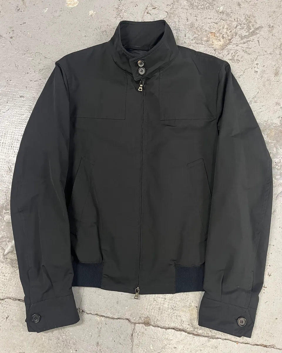 2000s Prada Light Black Jacket (S) KErYmPC 0