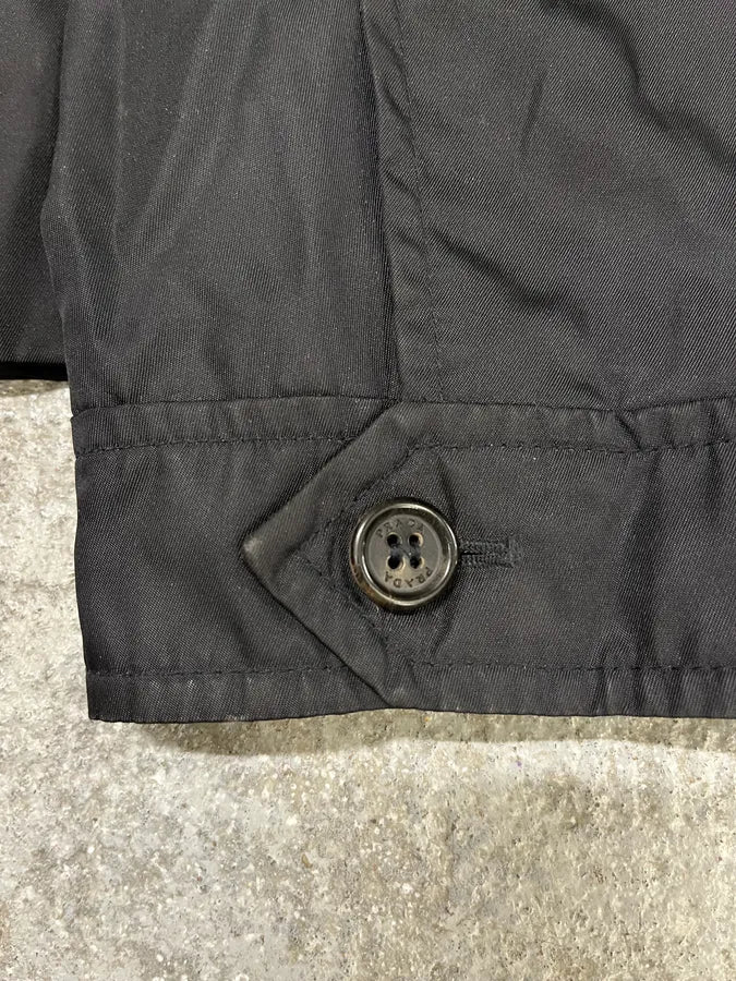 2000s Prada Light Black Nylon Coach Jacket (M) GXrrUSC 9
