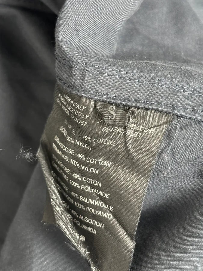 2000s Prada Light Nylon Navy Obscure Bomber Jacket aYCHOiG 11