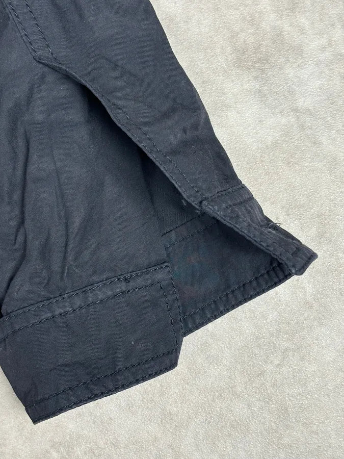 2000s Prada Light Nylon Navy Obscure Bomber Jacket aYCHOiG 7