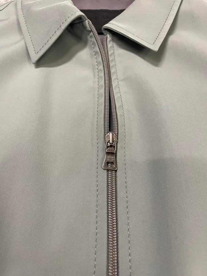 2000s Prada Light Soft Nylon Jacket (XL) 7