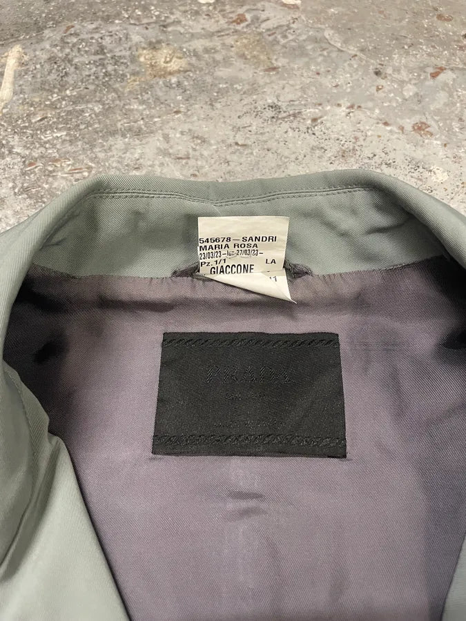 2000s Prada Light Soft Nylon Jacket (XL) 8