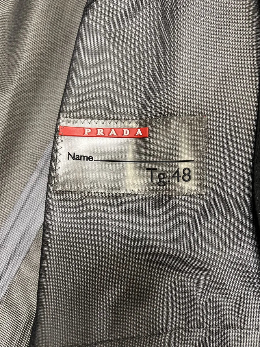 2000s Prada Light Tactical Black Nylon Gore-Tex Jacket (M) 6