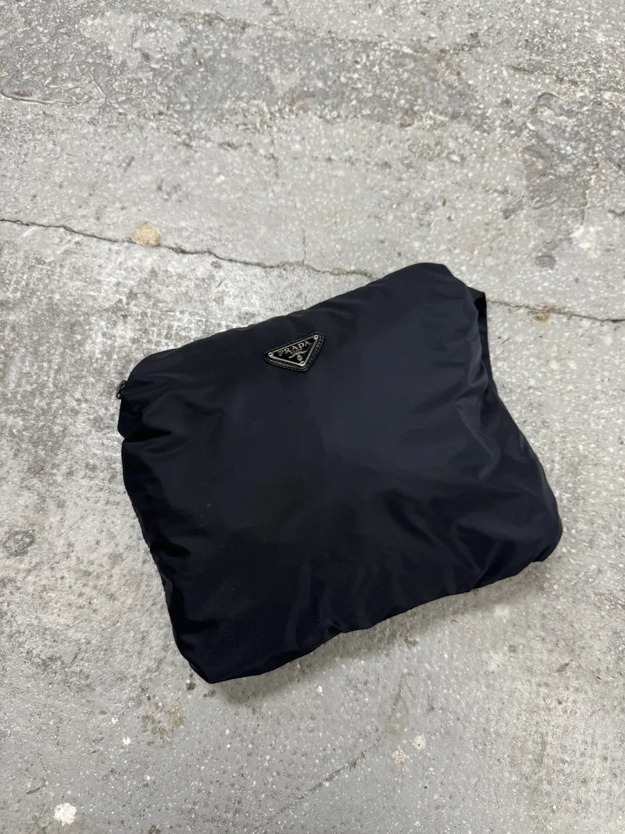 2000s Prada Light Tactical Convertible Bag Obscure Jacket (M) 1