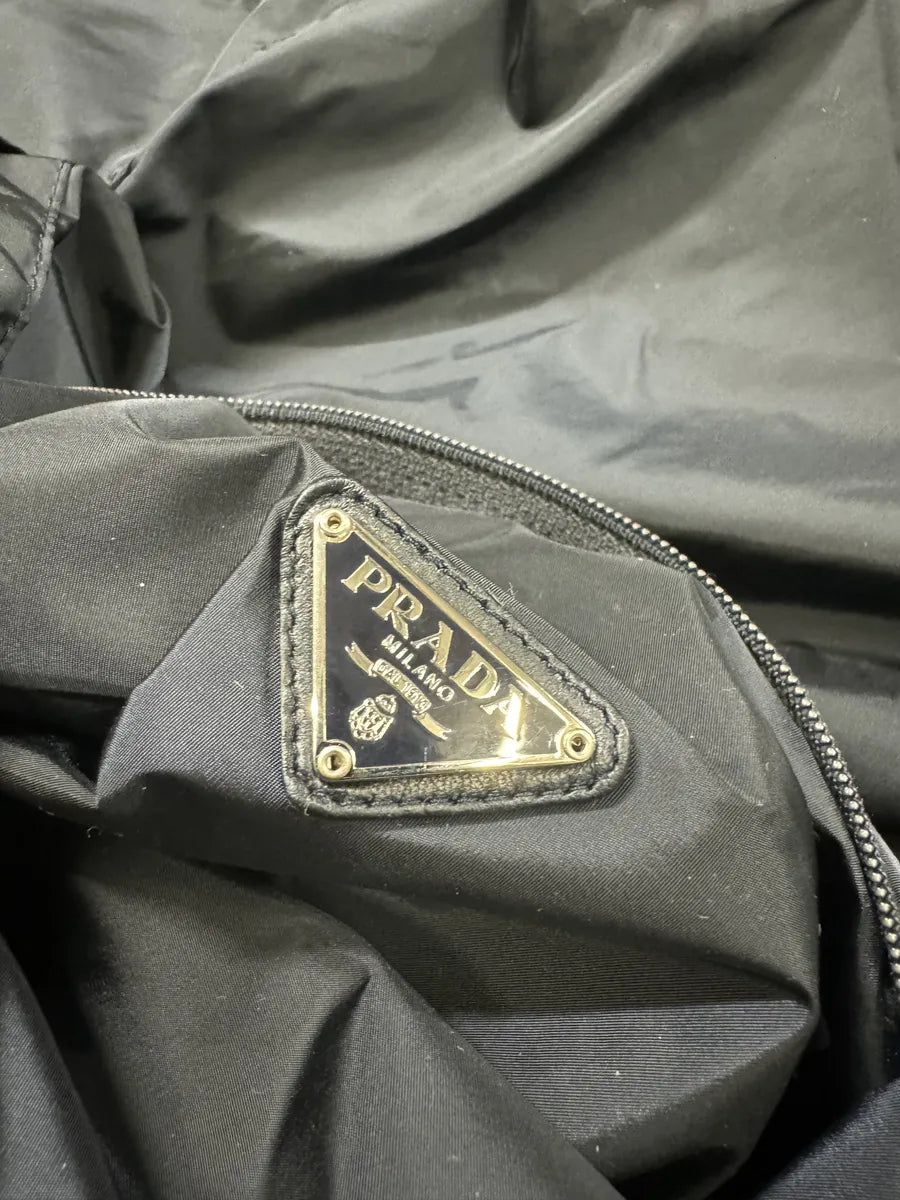 2000s Prada Light Tactical Convertible Bag Obscure Jacket (M) 6