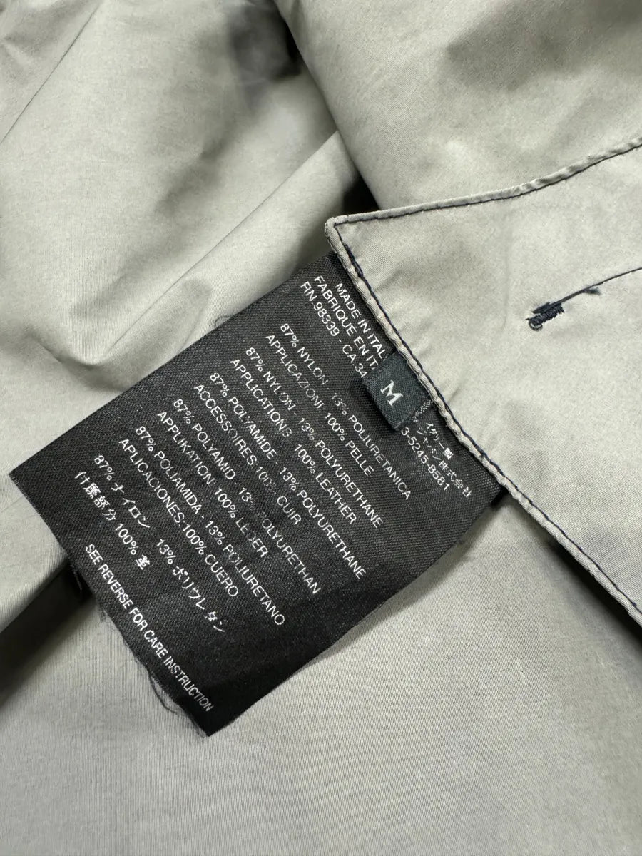 2000s Prada Light Tactical Convertible Bag Obscure Jacket (M) 9