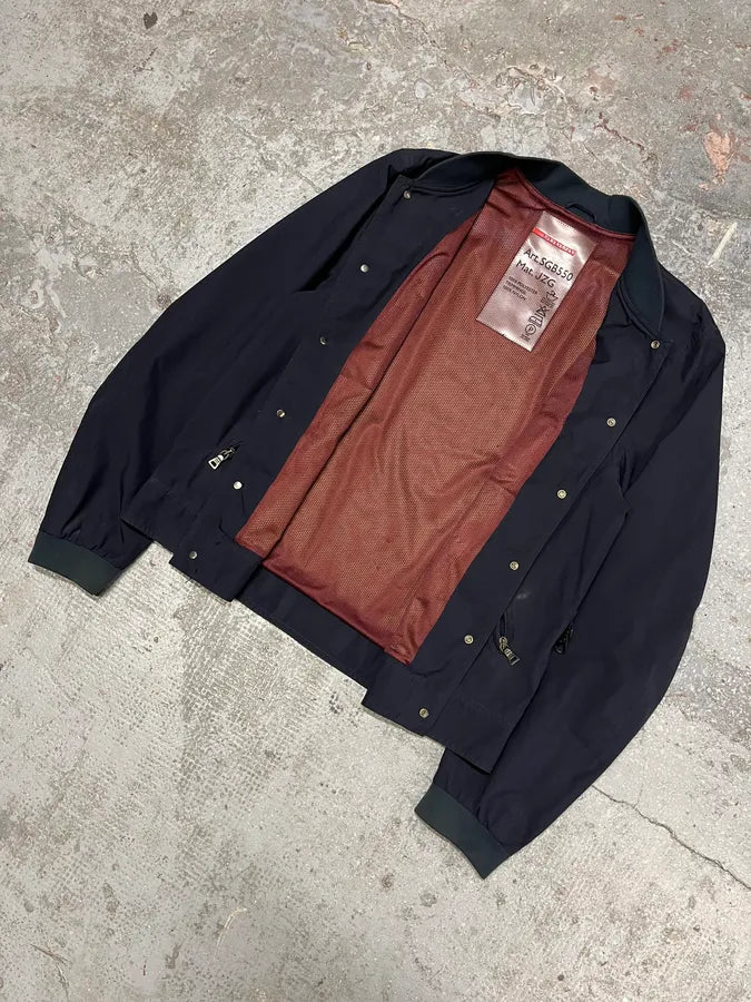 2000s Prada Light Tactical Gore-Tex Navy Jacket (M/L) ImhMFzU 4