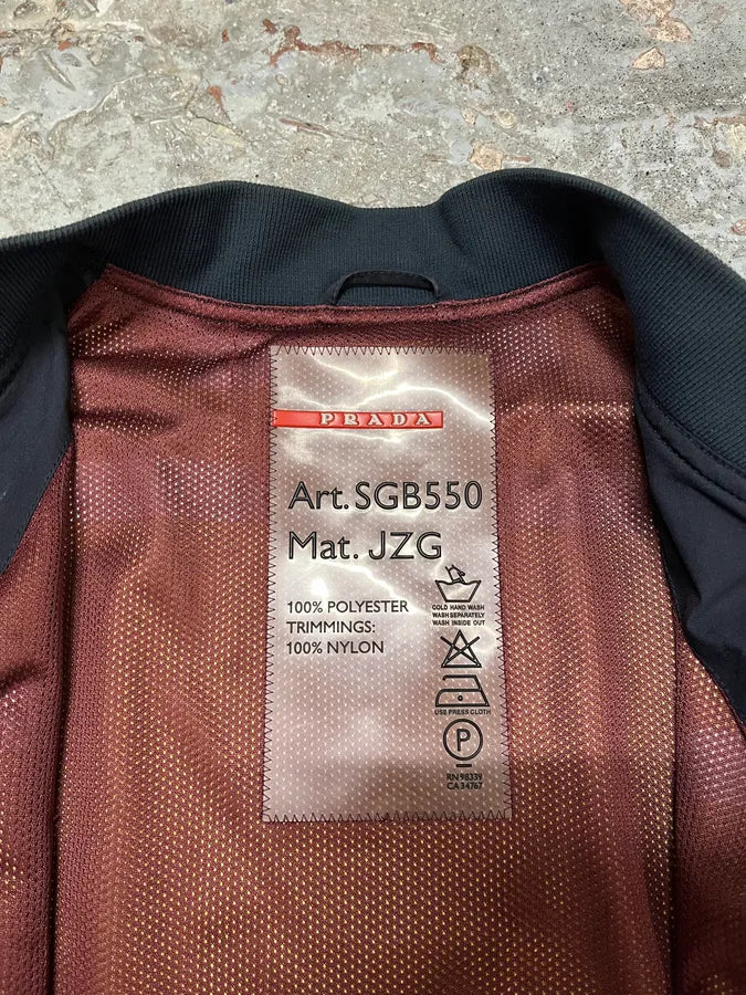 2000s Prada Light Tactical Gore-Tex Navy Jacket (M/L) ImhMFzU 7