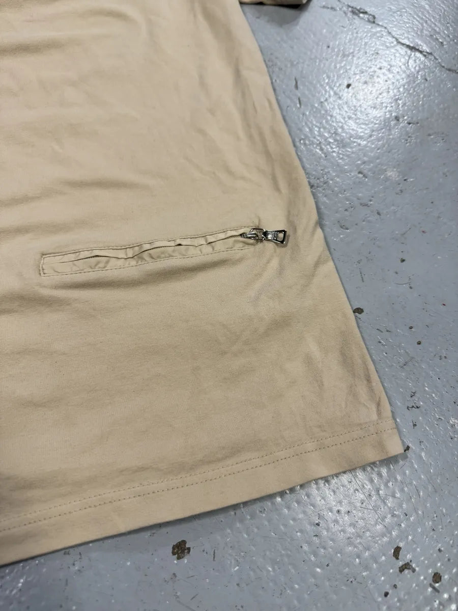 2000s Prada Linea Rossa Beige Linea Rossa T-Shirt YsLTxBi 6