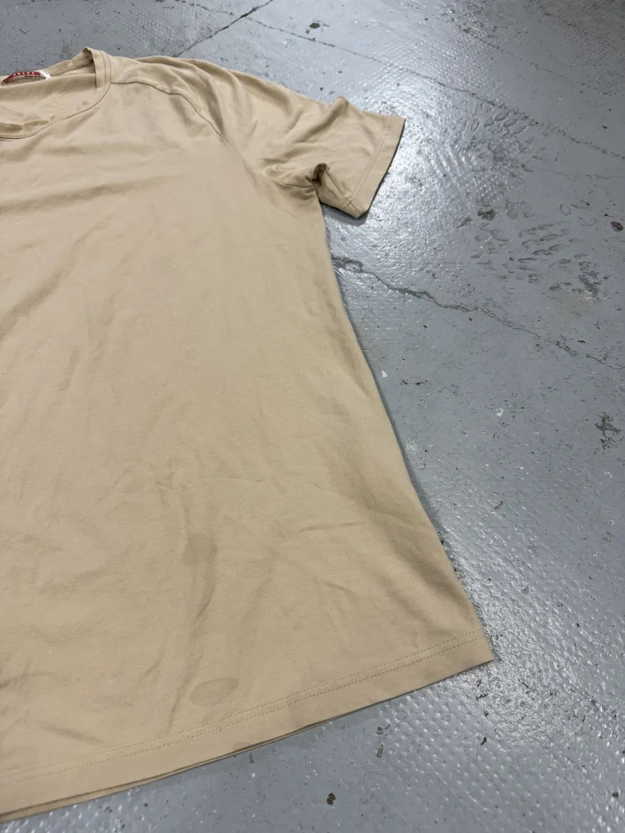 2000s Prada Linea Rossa Beige Linea Rossa T-Shirt YsLTxBi 9