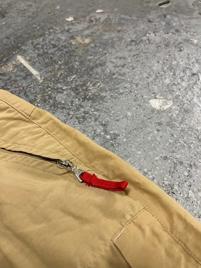 2000s Prada Linea Rossa Beige Utility Cargo Pants OubEroD 6