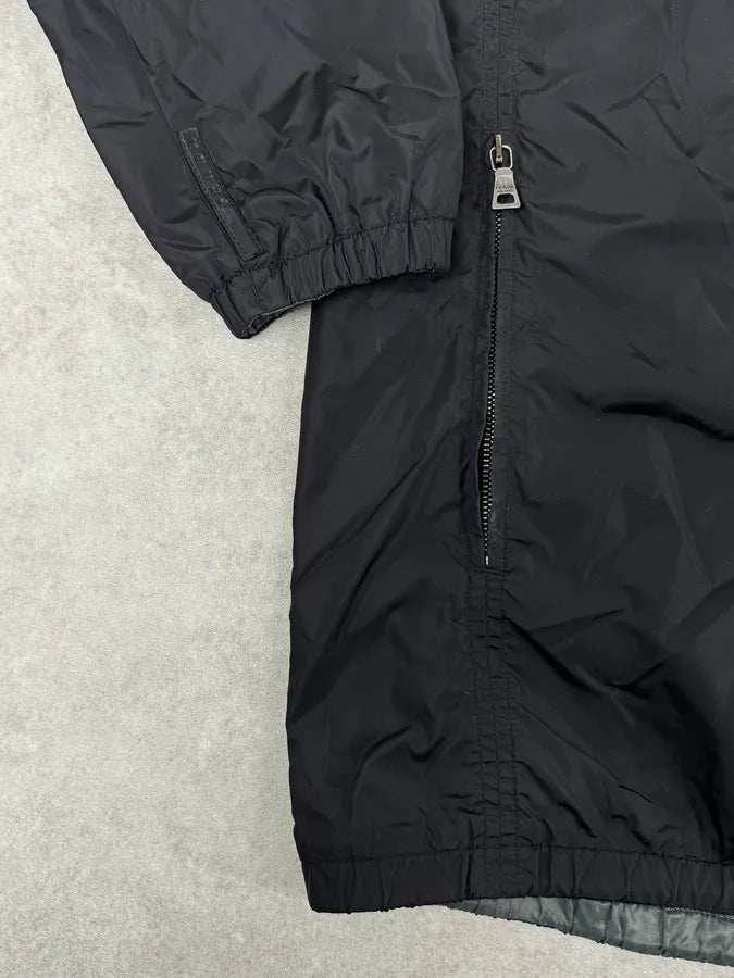 AW2009 Prada Linea Rossa Black & Grey Reversible Jacket fVrKwOC 14