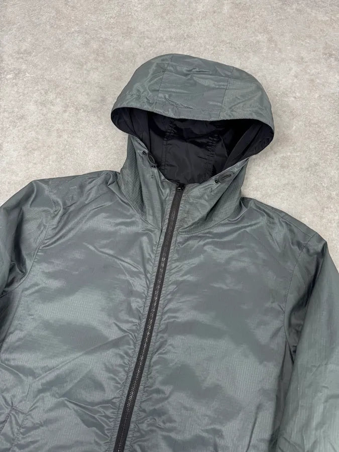 AW2009 Prada Linea Rossa Black & Grey Reversible Jacket fVrKwOC 9