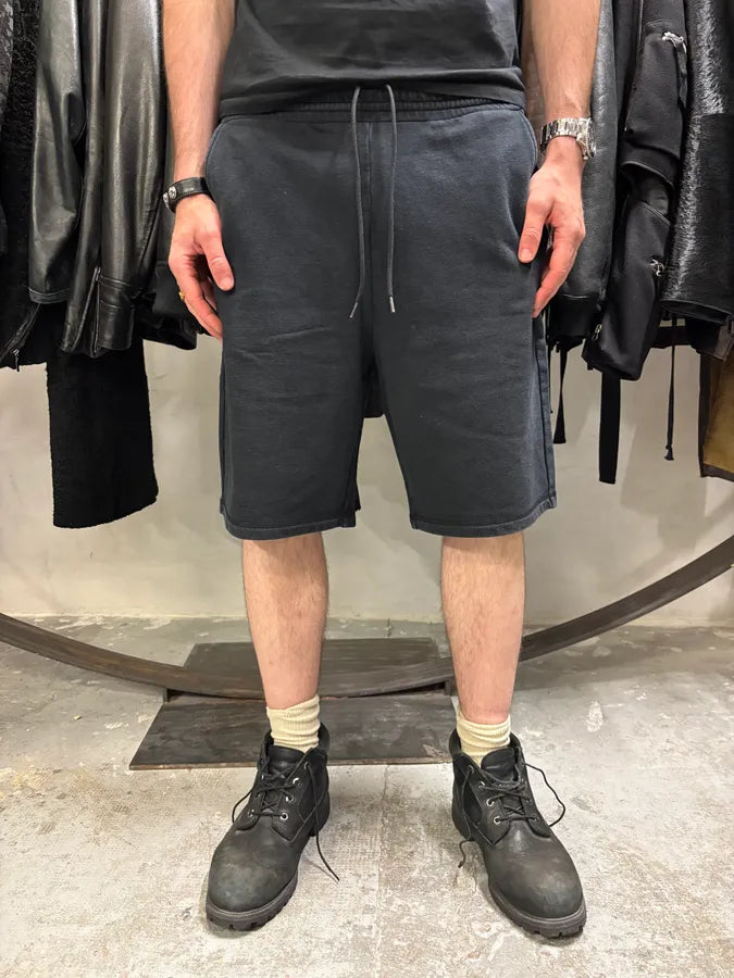 2000s Prada Linea Rossa Black Faded Shorts (L) AluFEhe 1