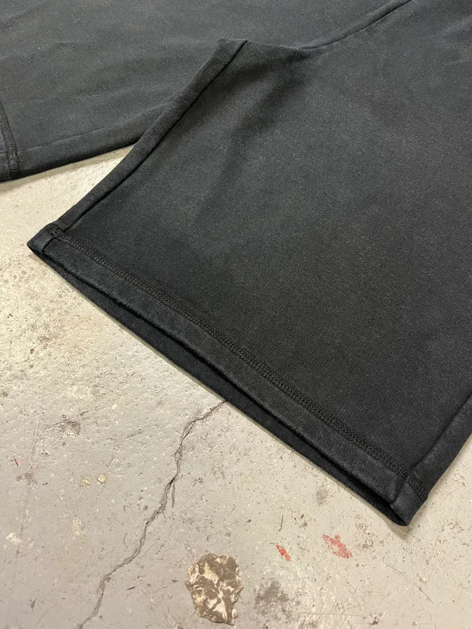 2000s Prada Linea Rossa Black Faded Shorts (L) AluFEhe 5