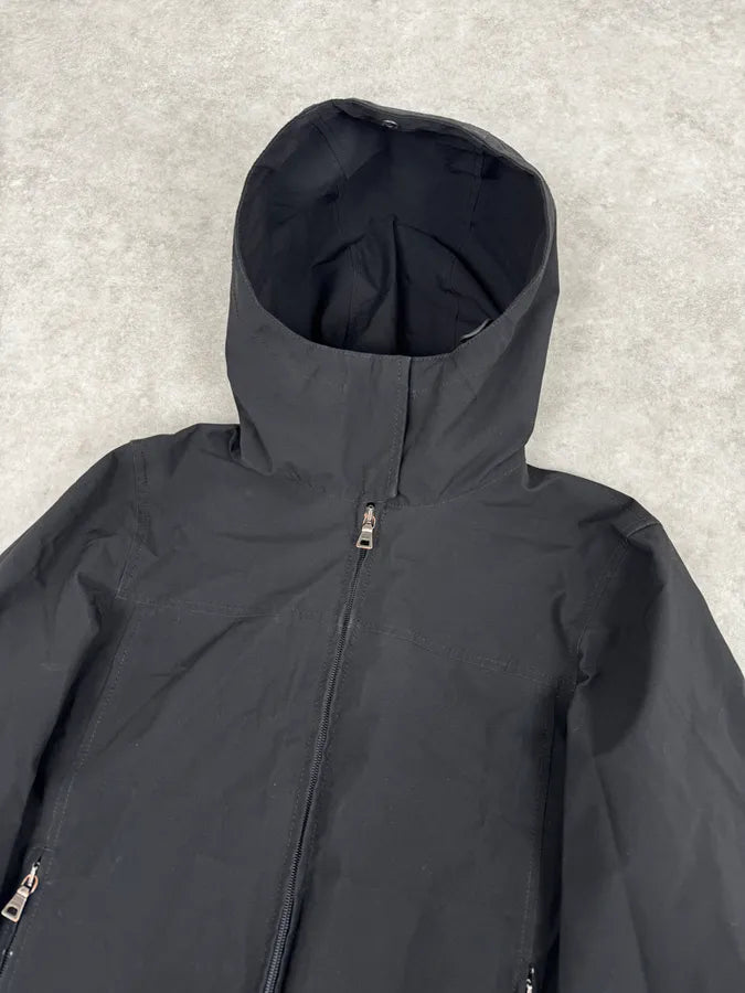 2000s Prada Linea Rossa Black Gore-Tex Windbreaker Jacket KtnmJLN 4