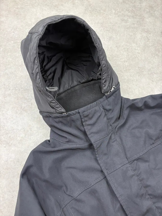 2000s Prada Linea Rossa Black Hooded Ski Jacket BoNVHKE 5