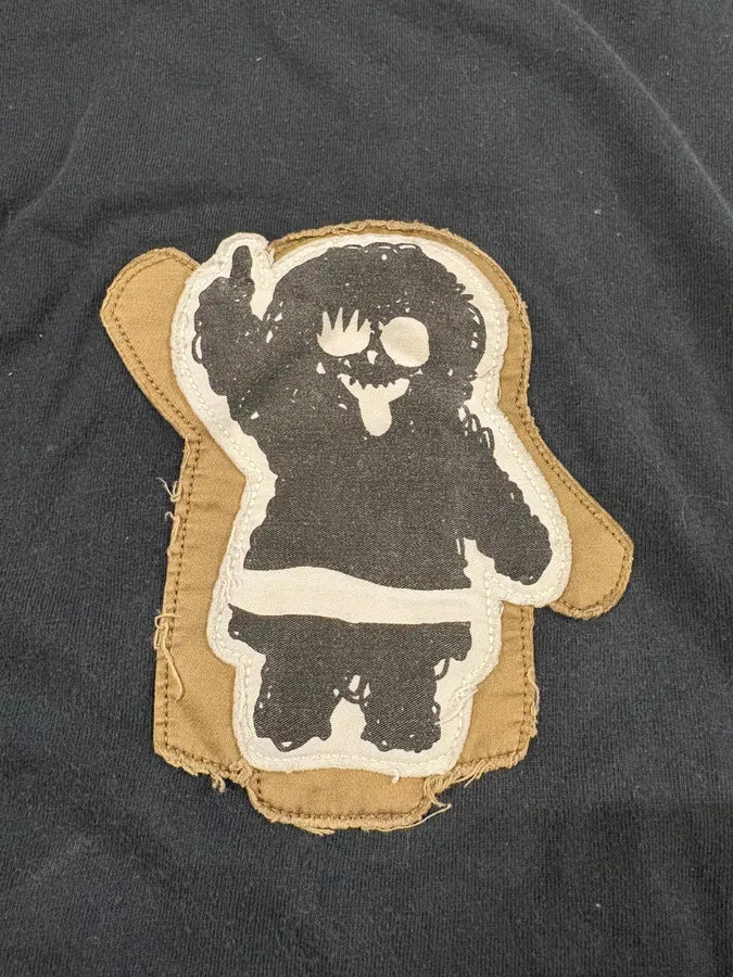 2000s Prada Linea Rossa Black Human Longsleeves (XS/S) qTpLsrp 6