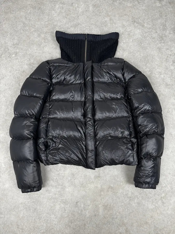 AW2012 Prada Linea Rossa Black Nylon Quilted Puffer Jacket mCJZfbI 2