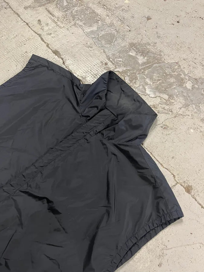 2000s Prada Linea Rossa Black Nylon Vest Jacket LTaZqxv 4
