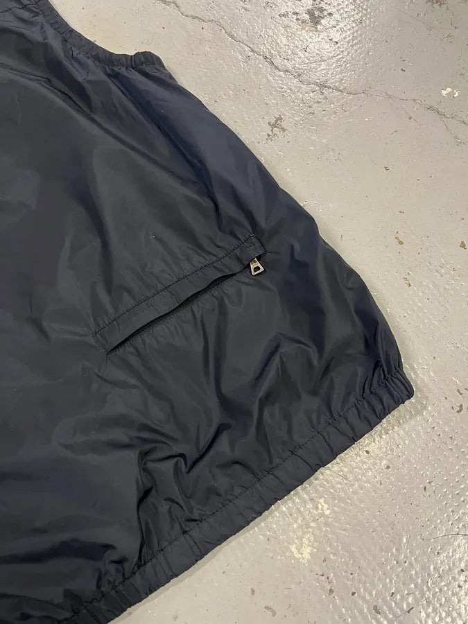 2000s Prada Linea Rossa Black Nylon Vest Jacket LTaZqxv 7