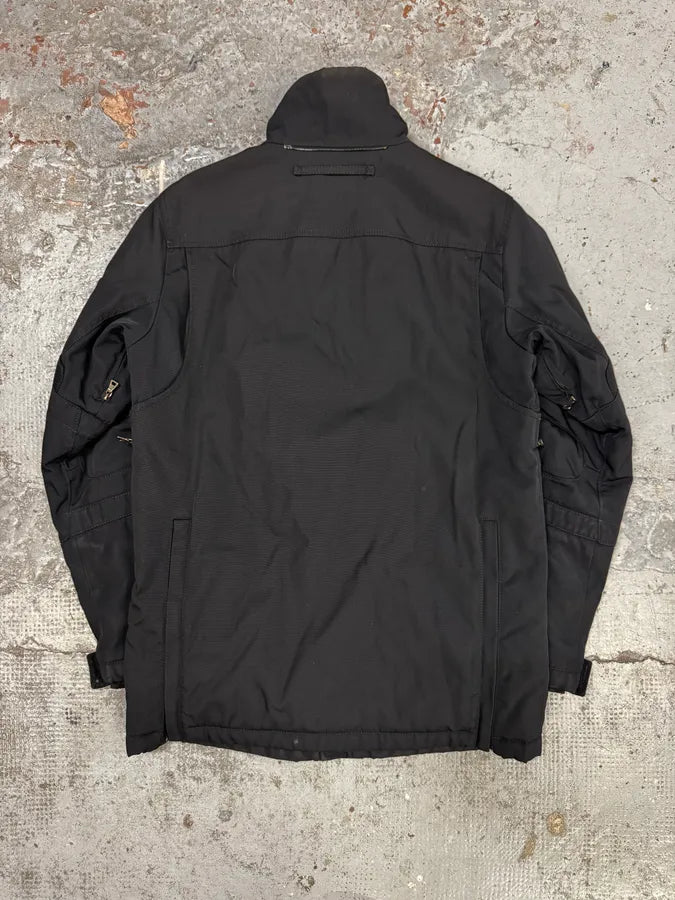 2000s Prada Linea Rossa Black Padded Jacket BWVtHSa 3