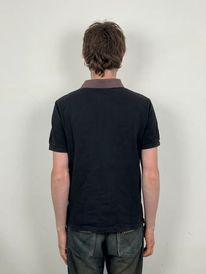2000s Prada Linea Rossa Black Polo axceGmz 2
