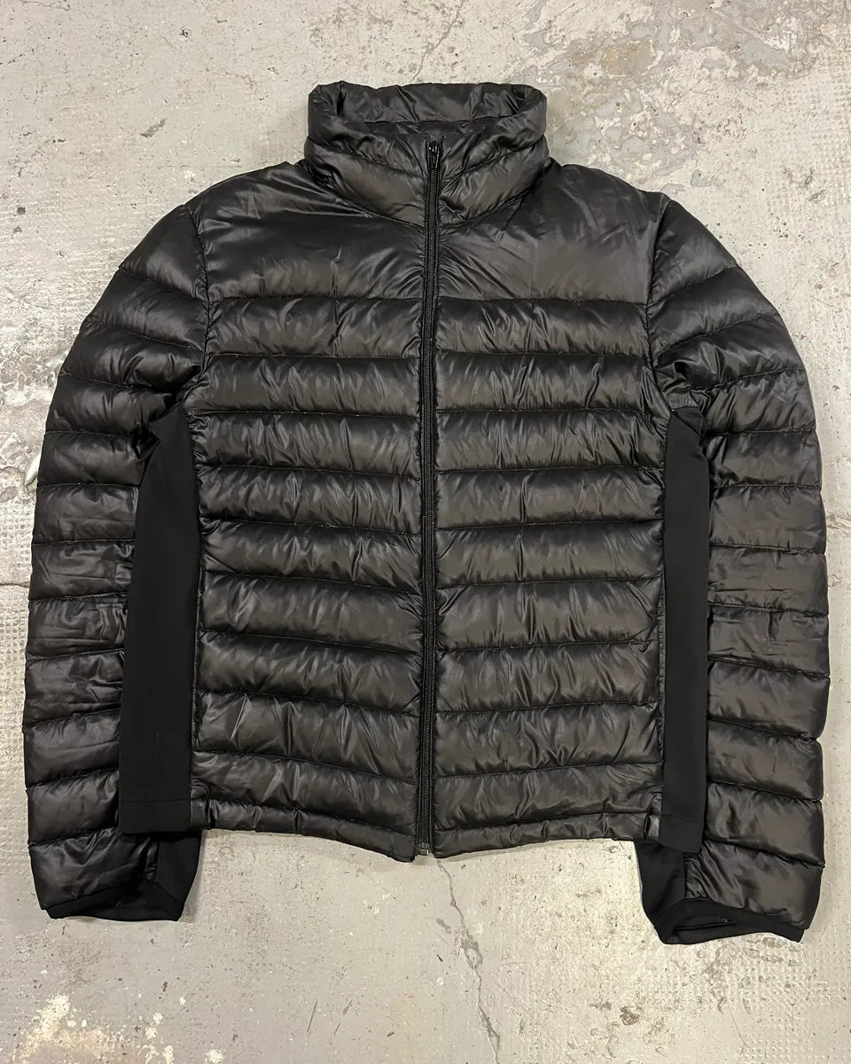 2000s Prada Linea Rossa Black Puffer Jacket oxqhUSM 0