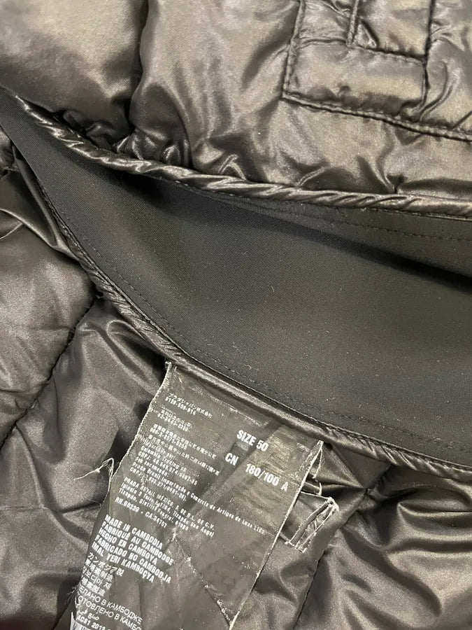 2000s Prada Linea Rossa Black Puffer Jacket oxqhUSM 10