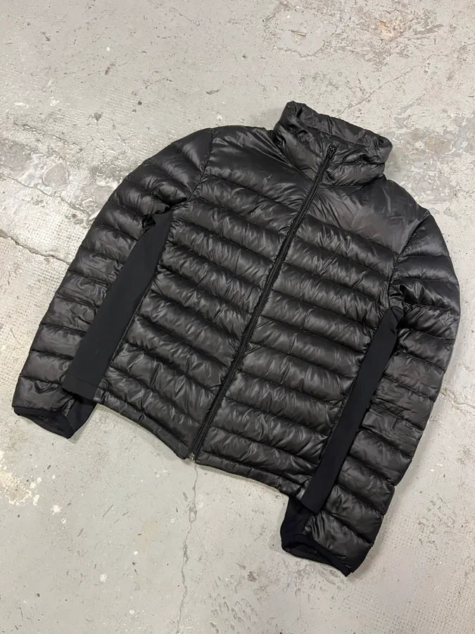 2000s Prada Linea Rossa Black Puffer Jacket oxqhUSM 3