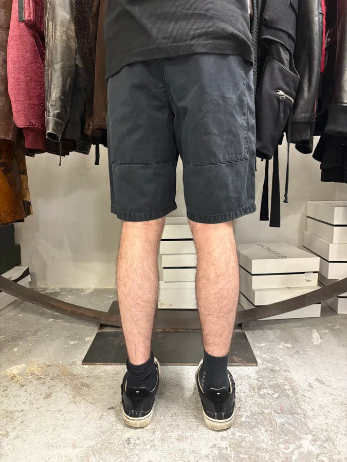 2000s Prada Linea Rossa Black Shorts DZxrNrX 3