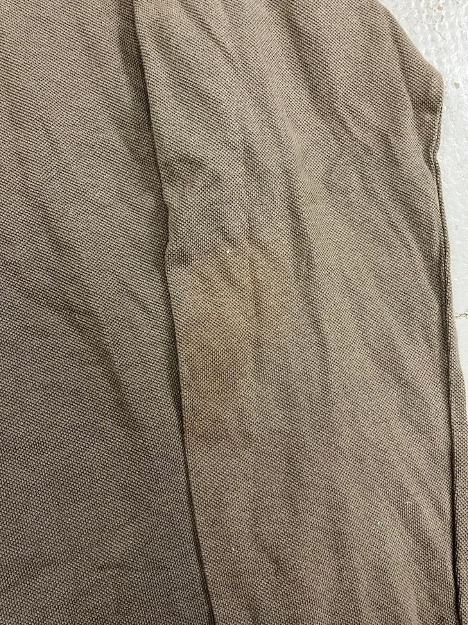 2000s Prada Linea Rossa Brown Polo Shirt pKMVgNO 7