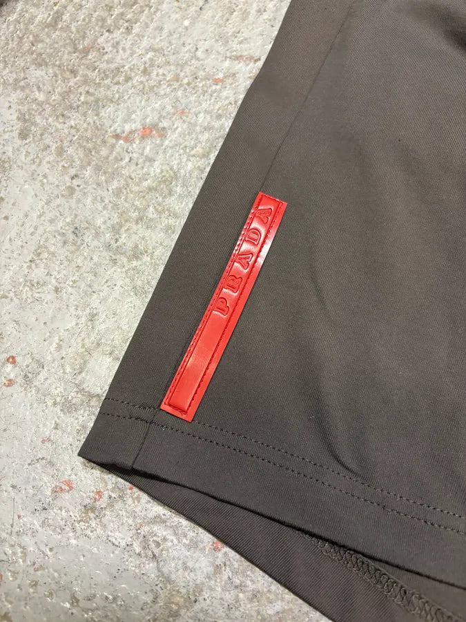 2000s Prada Linea Rossa Brown Tactical Longsleeves BIuFdna 7