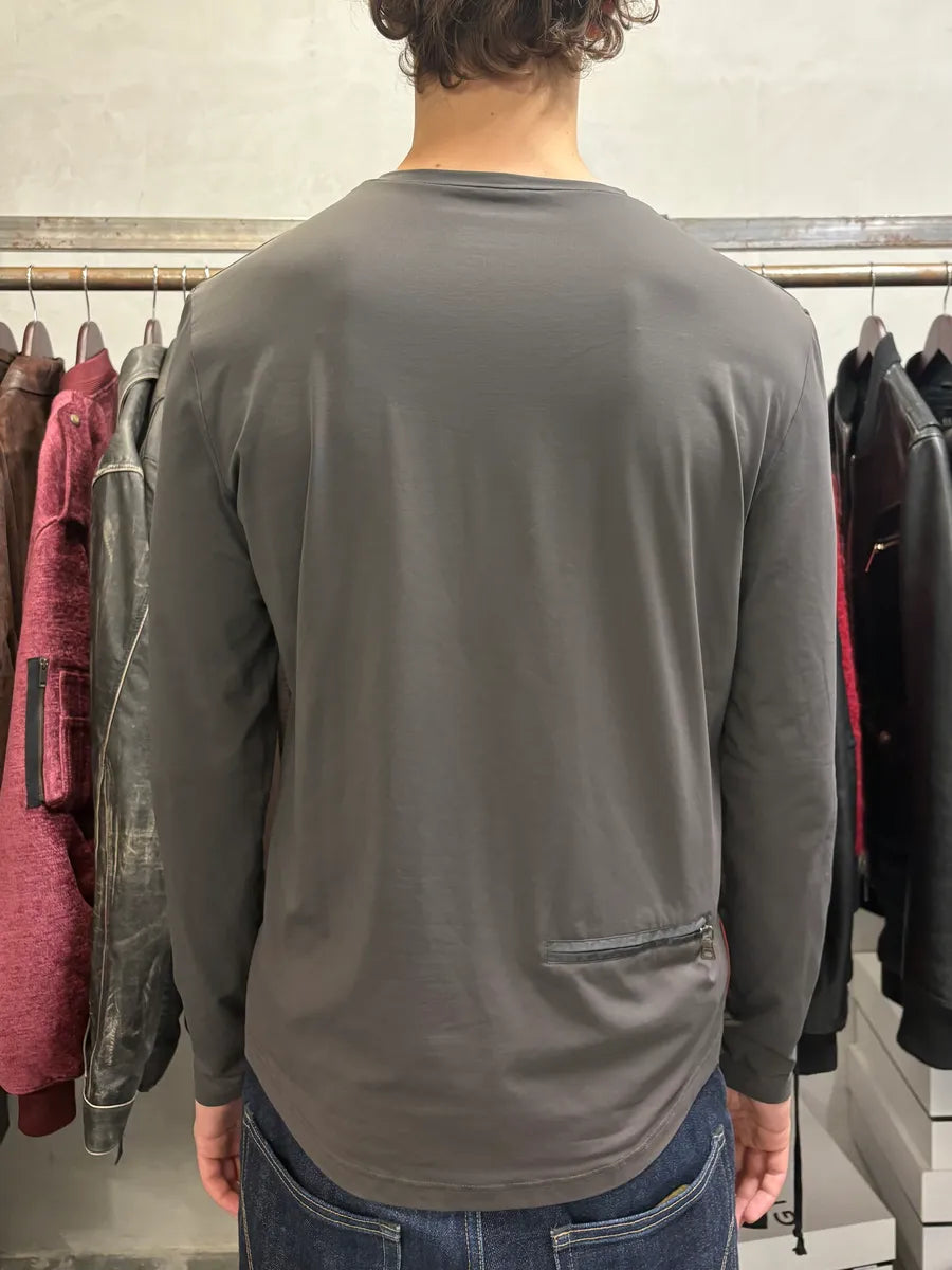 2000s Prada Linea Rossa Brown Tactical Longsleeves BIuFdna 2