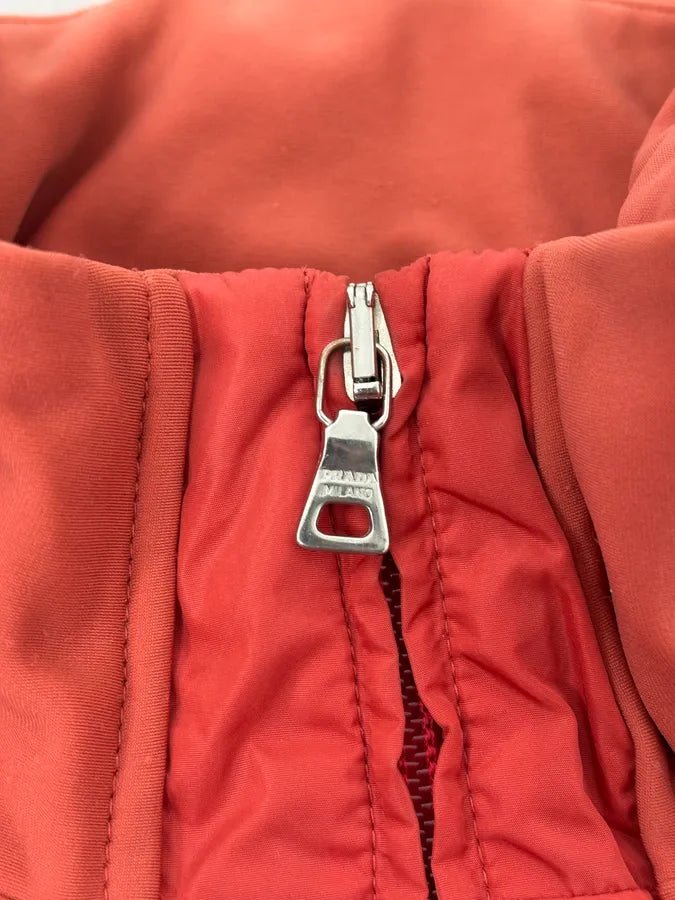 2000s Prada Linea Rossa Tactical Orange Jacket bxoIRhS 8