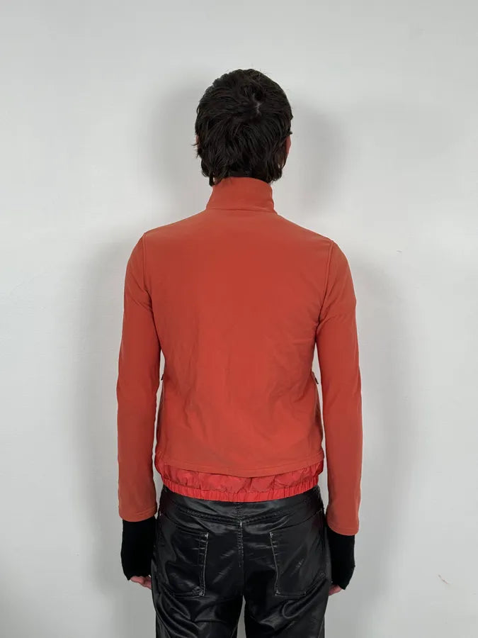 2000s Prada Linea Rossa Tactical Orange Jacket bxoIRhS 2