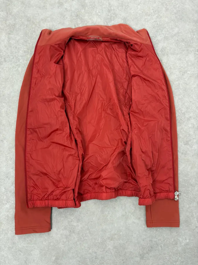 2000s Prada Linea Rossa Tactical Orange Jacket bxoIRhS 6