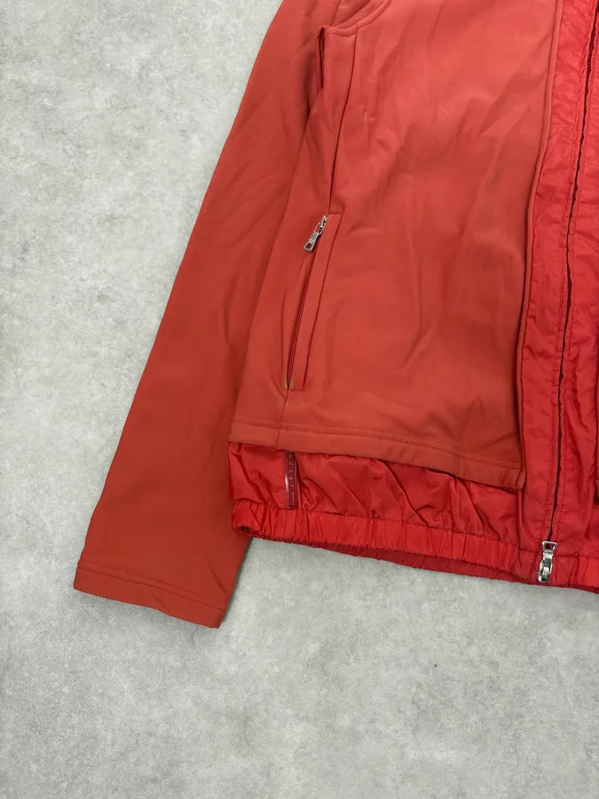 2000s Prada Linea Rossa Tactical Orange Jacket bxoIRhS 7