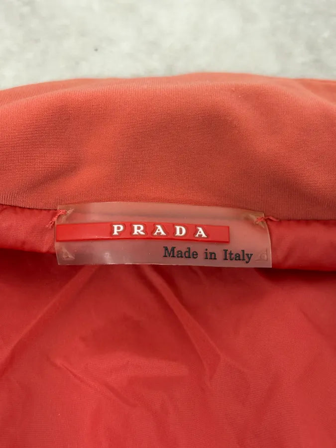 2000s Prada Linea Rossa Tactical Orange Jacket bxoIRhS 9