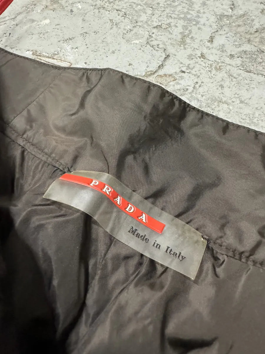 2000s Prada Linea Rossa Brown Tactical Pants (XS/S) CLCnQar 3