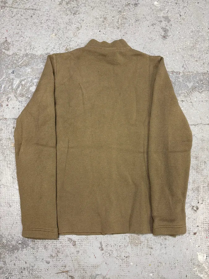 2000s Prada Linea Rossa Camel Zip-up Sweater Dvmbpyl 5
