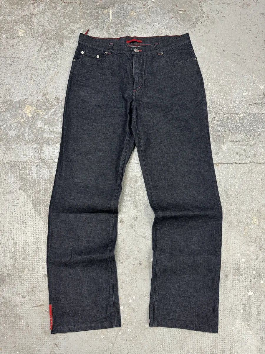 Prada Men Prada Linea Rossa Pants 2000s Prada Linea Rossa Cozy