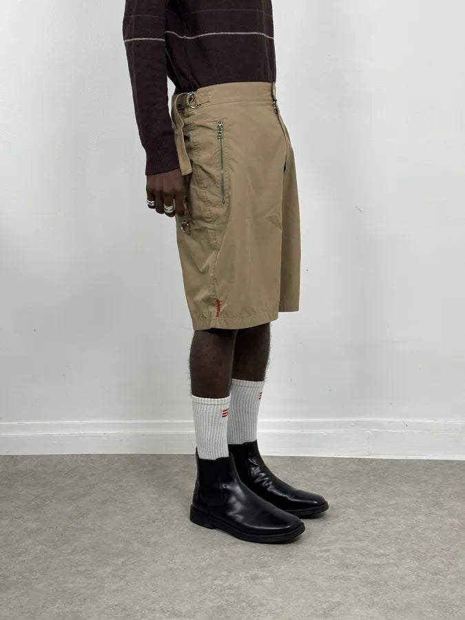 2000s Prada Linea Rossa Cozy Shorts zZHKEmx 1